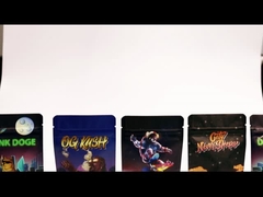 তামাক প্যাকেজিং ব্যাগ পোষা প্রাণী অ্যালুমিনিজড কম্পোজিট আর্দ্রতা প্রতিরোধী জিপার ব্যাগ