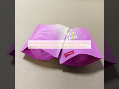 প্রিমিয়াম কাস্টম প্রোটিন পাউডার ব্যাগ | উচ্চ বাধা, আর্দ্রতা প্রতিরোধী, টেকসই, লিক-প্রুফ সমাধান