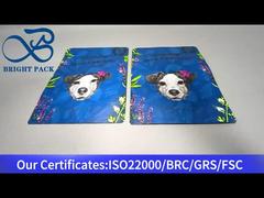 পোষা প্রাণী খাদ্য স্ট্যান্ড আপ জিপার ব্যাগ