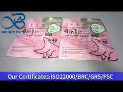 লন্ড্রি পড স্ট্যান্ড-আপ জিপার ব্যাগ