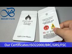 white child proof bag