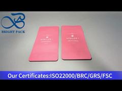 গোলাপী ছোট স্ট্যান্ড আপ ব্যাগ