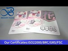 ফুলের সুগন্ধি ডিটারজেন্ট জন্য জিপলক ব্যাগ দাঁড়ানো