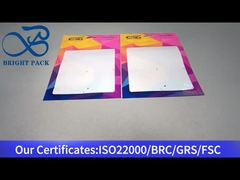 পরিষ্কার জানালা সহ ছোট তারের জিপলক ব্যাগ