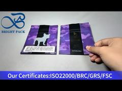 পরিষ্কার জানালা সহ ছোট চাইনিজ শিশু প্রতিরোধী ব্যাগ