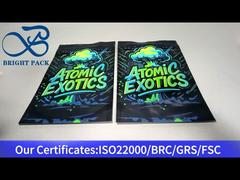 পরিষ্কার জানালা সহ অ্যালুমিনিয়াম ফয়েল কম্পোজিট স্ট্যান্ড আপ ব্যাগ