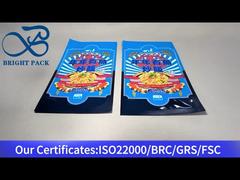 ভাজা চালের জন্য নীল প্লাস্টিকের খাদ্য প্যাকেজিং ব্যাগ 350g