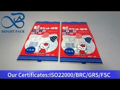 বিস্কুটের জন্য পরিষ্কার উইন্ডো সহ খাদ্য প্যাকেজিং ব্যাগ 130g