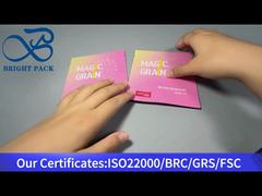 গোলাপী ছোট প্রোটিন পাউডার ব্যাগ