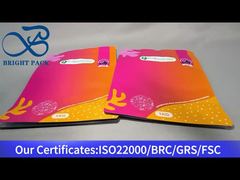 লাল সমতল নীচের জিপার ব্যাগ পাউডার জন্য 1kg