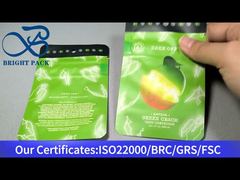 সবুজ ছোট শিশু প্রতিরোধী মাইলার ব্যাগ