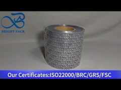 M অক্ষর সহ স্বচ্ছ রোল ফিল্ম