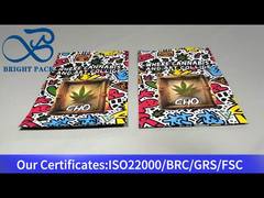 স্পর্শযোগ্য ফিল্ম রঙিন শিশু প্রতিরোধী জিপার ব্যাগ