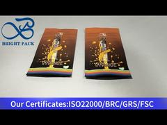 কমলা কাস্টম শিশু প্রুফ মাইলার ব্যাগ