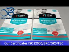 ডেন্টাল flossers জন্য কাস্টম resealable প্লাস্টিকের ব্যাগ