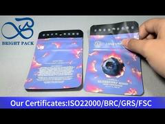 ইউএস-পেটেন্ট কাস্টম চাইল্ড রেজিস্ট্যান্ট জিপলক ব্যাগ