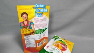 গাঁজা পাইকারি জন্য কাস্টম প্রিন্ট জিপ প্লাস্টিক ব্যাগ