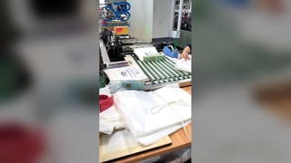 ইকো ফ্রেন্ডলি হোয়াইট প্রিন্টেড গ্লাসিন ব্যাগ ফুড সেফ রিটেল প্যাকেজিং পাউচ