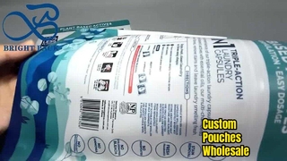 কাস্টম প্রিন্ট স্ট্যান্ড আপ পাউচ পাইকারি