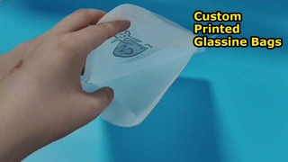 চীনা কারখানা কাস্টমাইজযোগ্য প্রিন্টিং গ্লাসিন পেপার ব্যাগ পাইকারি
