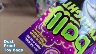 খেলনা স্টোরেজ এবং ডাস্ট-প্রুফ বাচ্চাদের পণ্য প্যাকেজিংয়ের জন্য টেকসই অ্যালুমিনিয়াম প্লাস্টিকের ব্যাগ