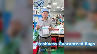 প্রিমিয়াম জিপলক প্লাস্টিক ব্যাগ এয়ারটাইট পুনঃব্যবহারযোগ্য ফুড গ্রেড স্টোরেজ পাউচ