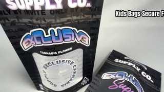 কাস্টমাইজড শিশুদের লক জিপার ব্যাগ