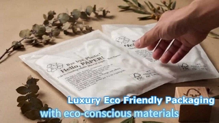 Eco Friendly Glassine Bags for Luxury Apparel Packaging