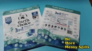 ফাঁস-প্রুফ লন্ড্রি ক্যাপসুল জিপার ব্যাগ মেস-মুক্ত গৃহস্থালি সঞ্চয়ের প্রয়োজনের জন্য