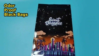 গন্ধ-প্রুফ কালো অ্যালুমিনিয়াম ফয়েল কম্পোজিট জিপার ব্যাগ স্টোরেজ এবং বাল্ক পাইকারির জন্য