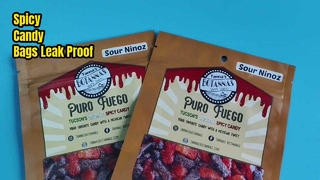 লিক-প্রুফ মশলাদার ক্যান্ডি জিপার ব্যাগ সতেজতা এবং শিশু-নিরাপদ স্টোরেজ সমাধানের জন্য