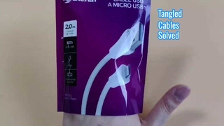 সংস্থা এবং ভ্রমণ সুরক্ষার প্রয়োজনের জন্য টেকসই প্লাস্টিকের USB কেবল স্টোরেজ ব্যাগ