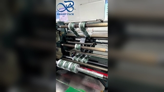 কালার প্রিন্টিং রোল ফিল্ম হাই ডেফিনিশন কাস্টম প্রিন্ট ফুড প্যাকেজিং ফিল্ম