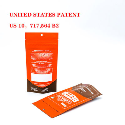 গন্ধ প্রতিরোধী এবং স্ব-সমর্থিত প্লাস্টিকের জিপার লক সহ উন্নত নিরাপদ শিশু প্রতিরোধী ব্যাগ