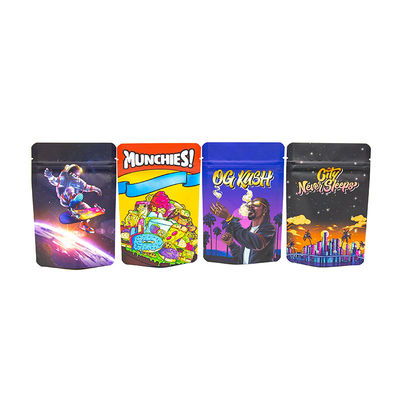 কাস্টম শিশু প্রতিরোধী মাইলার ব্যাগ খাদ্য গ্রেড মাইলার ব্যাগ ওষুধ