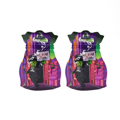 Weed Mylar ব্যাগ খাদ্য সঞ্চয়স্থান শিশু নিরাপত্তা-ভিত্তিক 15x20 সেন্টিমিটার জালিয়াতি-প্রমাণ