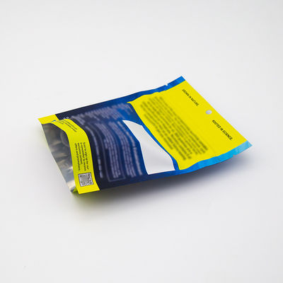 কাস্টমাইজড থ্রি-সাইডেড শিশু-প্রতিরোধী Vmopp+Pet+Pe জিপার প্যাকেজিং ব্যাগ