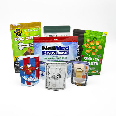 প্লাস্টিকের খাদ্য প্যাকেজিং ব্যাগ, স্ট্যান্ড আপ জিপার ব্যাগ প্রস্তুতকারক, অ্যালুমিনিয়াম ফয়েল কম্পোজিট ব্যাগ