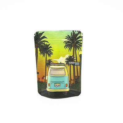 আর্দ্রতা প্রতিরোধী তামাকের পাতা অ্যালুমিনিয়াম ফয়েল গন্ধ প্রতিরোধী ব্যাগ শিশু প্রতিরোধী ব্যাগ জিপার মাইলার ব্যাগ