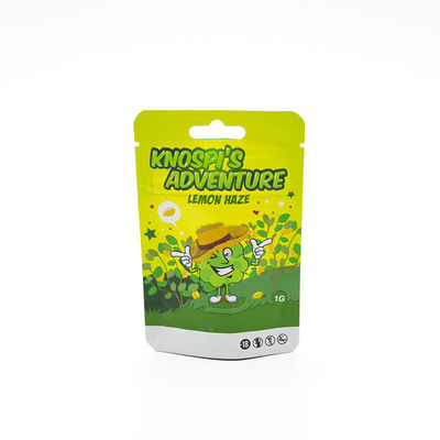 কাস্টম প্রিন্ট ফয়েল ল্যামিনেটেড শিশু প্রতিরোধী জিপলক প্লাস্টিকের ব্যাগ তামাক প্যাকেজিং ব্যাগ কুকি মাইলার ব্যাগ