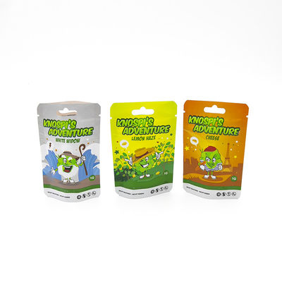 কাস্টম লোগো মাইলার মুদ্রিত গন্ধ প্রতিরোধী জিপার ব্যাগ খাদ্য গ্রেড প্যাকেজিং ব্যাগ