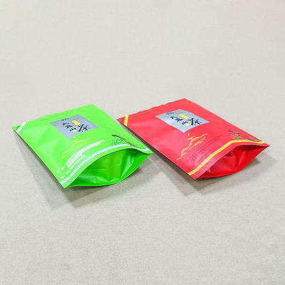 খাদ্য প্যাকেজিং সমাধানের জন্য টেকসই অভ্যন্তরীণ অ্যালুমিনিজড জিপার স্ট্যান্ডআপ ব্যাগ