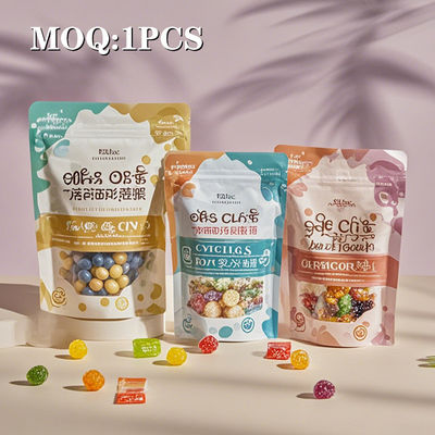 খাদ্য প্যাকেজিং সহজেই খোলার এবং পুনরায় সিল করার জন্য পুনর্ব্যবহারযোগ্য প্লাস্টিকের ব্যাগ