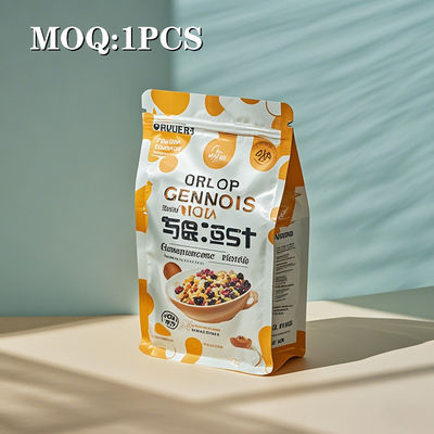 কাস্টম ম্যাট ফিনিস স্ট্যান্ড আপ প্যাকেজগুলি খাদ্য প্যাকেজিংয়ের জন্য উইন্ডো সহ মাইলার ব্যাগ