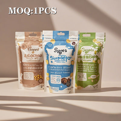 সুপার লো এমওকিউ 1 টুকরা দ্রুত ডেলিভারি কাস্টম ডিজিটাল প্রিন্টিং পাইকারি মূল্য খাদ্য প্যাকেজিং ব্যাগ মাইলার ব্যাগ