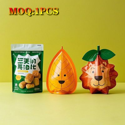 কাস্টম অনিয়মিত বিশেষ আকৃতির ব্যাগ 3.5g ফয়েল গন্ধ প্রতিরোধী ডাই কাট প্যাকেজিং শিশু প্রতিরোধী জিপার মাইলার স্ট্যান্ড আপ পকেট