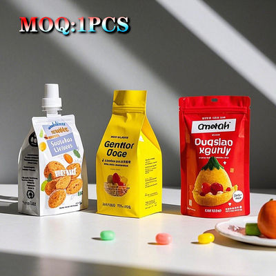 পাইকারি কাস্টম মুদ্রিত টেকসই খাদ্য গ্রেড সিলযোগ্য শিশু প্রতিরোধী গাম্মি ক্যান্ডি ডাই কাট 3.5 মাইলার ব্যাগ