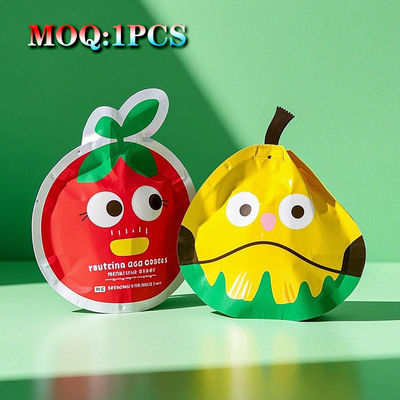 কাস্টম মুদ্রিত মিষ্টি প্যাকেজিং ব্যাগ প্লাস্টিক প্যাকেজিং বিস্কুট স্ন্যাক জিপলক ব্যাগ প্লাস্টিক প্যাকেজিং স্ট্যান্ড আপ পকেট