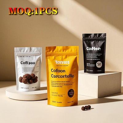 কাস্টম মুদ্রিত চকচকে রসিকতা মুখ গন্ধ প্রুফ পুনরায় বন্ধযোগ্য জিপার 3 পাশ সীল সমতল মাইলার ব্যাগ