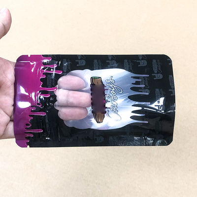 অনন্য শিশু প্রতিরোধী জিপার উচ্চ বাধা সুরক্ষা সংরক্ষণ সামগ্রী তাজা মাইলার ব্যাগ